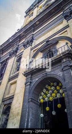 La Chiesa dei Santi Pietro e Paolo Garrison (1610-1630) (conosciuta come Chiesa dei Gesuiti) è una chiesa storica di Leopoli, Ucraina. Foto Stock