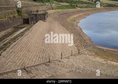 Riserva di Peak District Woodhead Foto Stock