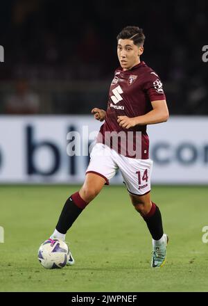 Torino, Italia. 5th Set, 2022. Emirhan Ilkhan del Torino FC durante la Serie A match allo Stadio Grande Torino, Torino. Il credito per le immagini dovrebbe essere: Jonathan Moskrop/Sportimage Credit: Sportimage/Alamy Live News Foto Stock