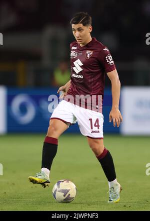 Torino, Italia. 5th Set, 2022. Emirhan Ilkhan del Torino FC durante la Serie A match allo Stadio Grande Torino, Torino. Il credito per le immagini dovrebbe essere: Jonathan Moskrop/Sportimage Credit: Sportimage/Alamy Live News Foto Stock