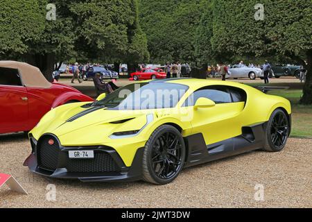 Bugatti Divo (2021). Concours of Elegance 2022, Hampton Court Palace, Londra, Regno Unito, Europa Foto Stock