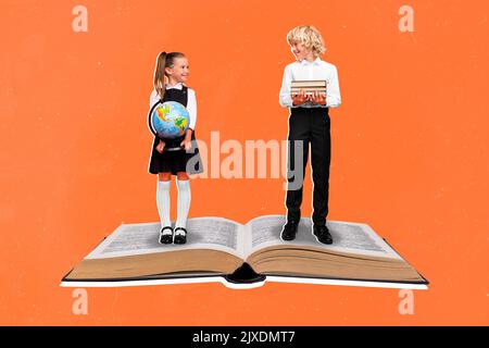 Libro Da Colorare Bambini Felici Che Volano Su Un Grande Libro Aperto -  Immagini vettoriali stock e altre immagini di Bambino - iStock