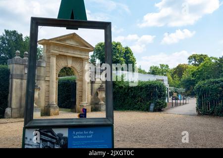 Londra - Agosto 2022: Chiswick House and Gardens a West London Foto Stock