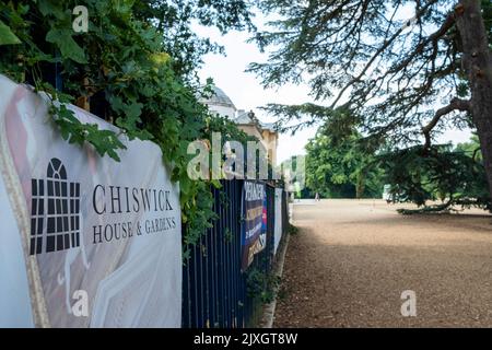 Londra - Agosto 2022: Chiswick House and Gardens a West London Foto Stock