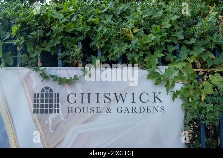 Londra - Agosto 2022: Chiswick House and Gardens a West London Foto Stock