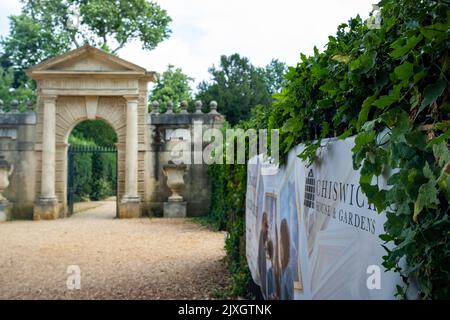 Londra - Agosto 2022: Chiswick House and Gardens a West London Foto Stock