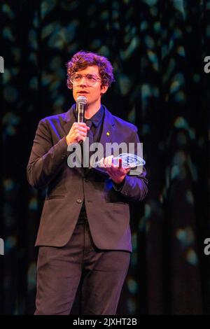 PJ Liguori si aggiudica l'Eccellenza nel suono e nel punteggio per 'The Lost Buoy' al Buffer Festival Gala Screening. Buffer Festival è il più grande festival internazionale del cinema digitale. Curando e celebrando le anteprime video dei più acclamati creatori digitali di oggi. Foto Stock