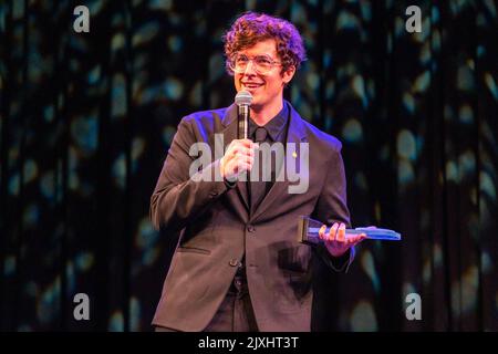 PJ Liguori si aggiudica l'Eccellenza nel suono e nel punteggio per 'The Lost Buoy' al Buffer Festival Gala Screening. Buffer Festival è il più grande festival internazionale del cinema digitale. Curando e celebrando le anteprime video dei più acclamati creatori digitali di oggi. Foto Stock