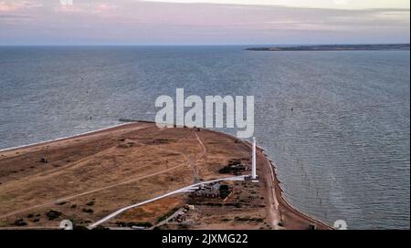 L'entrata al Porto di Harwich, lato attracco di Felixstowe Foto Stock