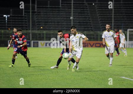 Pagani, Italia. 04th Set, 2022. Pagani, Salerno, Italia - 04 settembre 2022 : Campionato Italiano di Calcio, Lega Pro, primo giorno. Campionato 2022/2023 . Gelbison Vs Juve Stabia 1 - 3 (Photo by Pasquale Senatore/Pacific Press/Sipa USA) Credit: Sipa USA/Alamy Live News Foto Stock