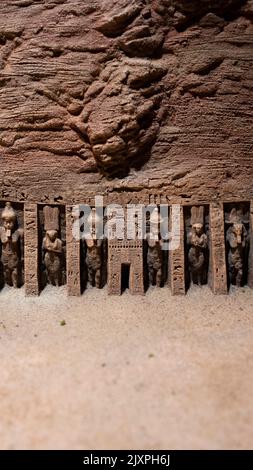 Mostra Ramses il Grande e l'Oro dei Faraoni Foto Stock