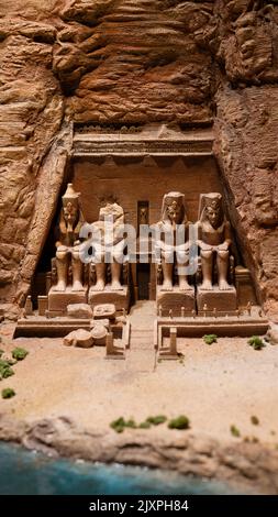 Mostra Ramses il Grande e l'Oro dei Faraoni Foto Stock