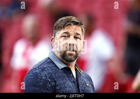 Amsterdam, Paesi Bassi. 07th Set, 2022. AMSTERDAM - Theo Janssen prima della UEFA Champions League Group Una partita tra Ajax Amsterdam e Rangers FC alla Johan Cruijff Arena il 7 settembre 2022 ad Amsterdam, Paesi Bassi. ANP MAURICE VAN STEEN Credit: ANP/Alamy Live News Foto Stock