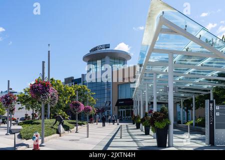 Centro commerciale Square One. Mississauga, Ontario, Canada Foto Stock