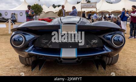 De Tomaso P72, al Salon Privé Concours d’Elégance tenutosi a Blenheim Palace il 4th settembre 2022 Foto Stock