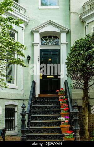 1424 33rd Street NW, Georgetown, Washington DC Foto Stock