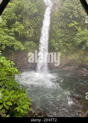 Incredibili cascate del Costa Rica viste del Costa Rica Foto Stock