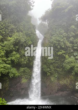 Incredibili cascate del Costa Rica viste del Costa Rica Foto Stock