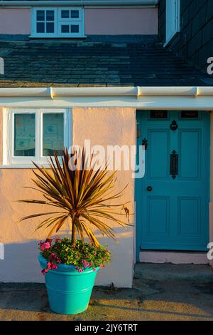 Bella casa sul lungomare di Lyme Regis, Dorset Foto Stock