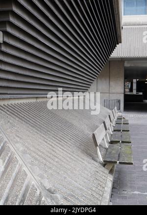 Baynard House progettato da William Holford 1972-1979, Londra, Regno Unito Foto Stock