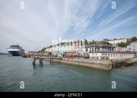 Crociera 'Celebrity Silhouette' sul terminal delle navi da crociera in Cobh Irlanda 31st agosto 2022 Foto Stock