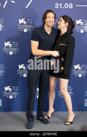 Lido di Venezia, Italia. 08th set, 2022. Partecipa alla fotocall per 'Blonde' al 79th° Festival Internazionale del Cinema di Venezia, il 08 settembre 2022 a Venezia. © Photo: Cinzia Camela. Credit: Independent Photo Agency/Alamy Live News Foto Stock