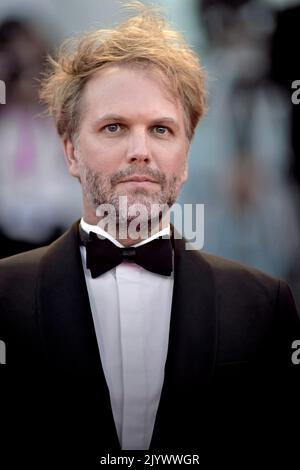 Venezia, Italia. 07th Set, 2022. VENEZIA, ITALIA - 07 SETTEMBRE: Florian Zeller partecipa al tappeto rosso 'The Son' al 79th° Festival Internazionale del Cinema di Venezia, il 07 settembre 2022 a Venezia. Credit: dpa/Alamy Live News Foto Stock
