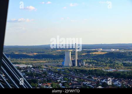 Centrale elettrica a carbone di Ensdorf nella saarland in Germania, Europa Foto Stock