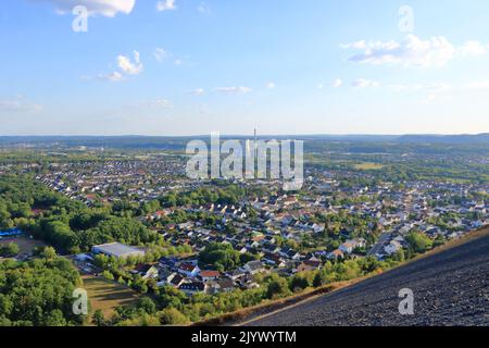 Centrale elettrica a carbone di Ensdorf nella saarland in Germania, Europa Foto Stock