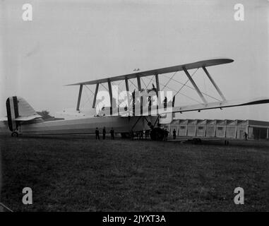 388 Aviazione. Aprile 10, 1930. (Foto di Colimibi Gerardo (Bin). Foto Stock