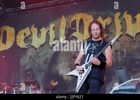 DRIVER DIAVOLO HELLFEST, Clisson, FRANCIA, 18/06/2017 Florent 'MrCrash' B. Foto Stock