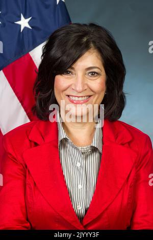 Ritratto ufficiale di Susan Forward, direttore, HUD Regione i (New England) Ufficio di Fair Housing e pari opportunità. Foto Stock