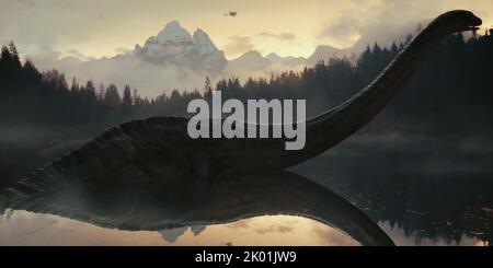 JURASSIC WORLD DOMINION (2022) COLIN TREVORROW (DIR) UNIVERSAL PICTURES/MOVIESTORE COLLECTION Foto Stock