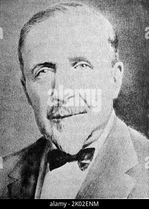 Heinrich Mann (1871 - 1950). Uno scrittore di opposizione tedesco. Foto Stock