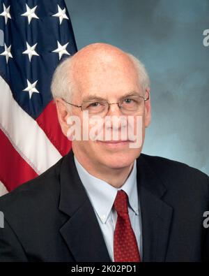 Ritratto ufficiale di Fred Karnas, Senior Advisor del Segretario, Chief HUD Liaison to Department of Health and Human Services. Foto Stock