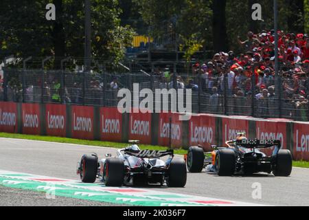 Antonio Giovinazzi (ITA) - Team Haas F1 durante LA FORMULA 1 PIRELLI GRAN PREMIO D’ITALIA 2022, Monza, ITALIA Foto Stock