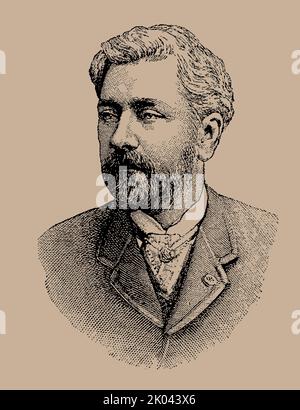 Gustave Eiffel (1832-1923), 1891. Collezione privata. Foto Stock