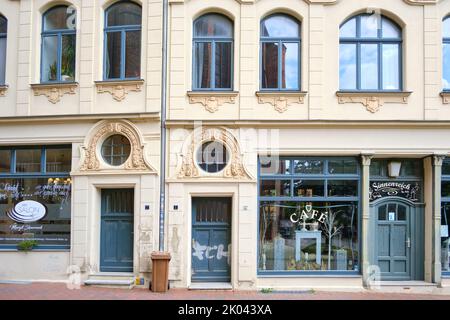 Città anseatica di Wismar, Meclemburgo-Pomerania occidentale, Germania, Europa, agosto 22, 2022. Foto Stock