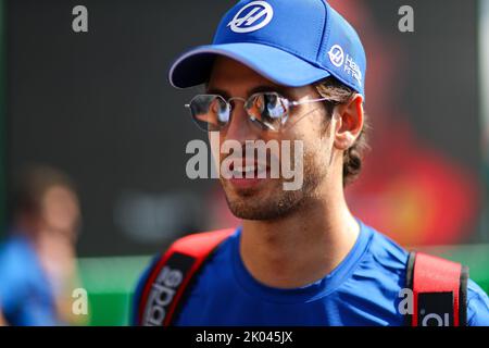 Antonio Giovinazzi (ITA) - Team Haas F1 durante LA FORMULA 1 PIRELLI GRAN PREMIO D’ITALIA 2022, Monza, ITALIA Foto Stock