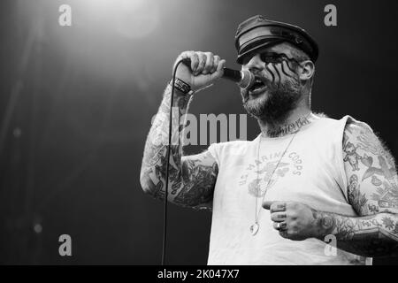 TURBONEGRO HELLFEST, Clisson, FRANCIA , 17/06/2016 Florent 'MrCrash' B. Foto Stock