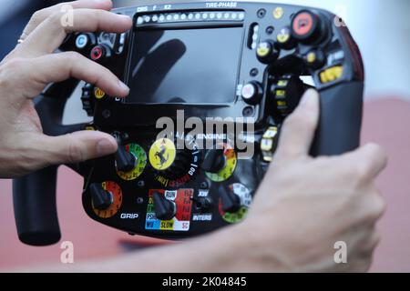 Monza, Italia. 09th Set, 2022. MONZA, Italia, 9. Settembre 2022; F1 VOLANTE FERRARI, credito: SPP Sport Press Photo. /Alamy Live News Foto Stock