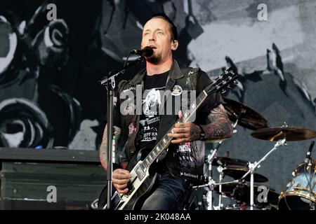 VOLBEAT HELLFEST, Clisson, FRANCIA , 17/06/2016 Florent 'MrCrash' B. Foto Stock