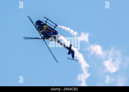 L'incredibile Red Bull Chopper al Stuart Air Show Foto Stock