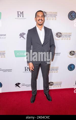 Burbank, California, Stati Uniti. 8th settembre 2022. Rique partecipa al 14th° Festival annuale del cinema Burbank - serata di apertura al teatro AMC 16 di Burbank, CA il 8 settembre 2022 Credit: Eugene Powers/Alamy Live News Foto Stock