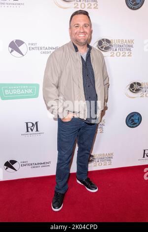 Burbank, California, Stati Uniti. 8th settembre 2022. Matthew Koppin partecipa al 14th° Festival annuale del cinema Burbank - serata di apertura al teatro AMC 16 di Burbank, CA il 8 settembre 2022 Credit: Eugene Powers/Alamy Live News Foto Stock