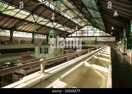 Cardiff, Galles, 12th 2022 agosto, 'Cardiff Public Indoor Covered Market', vittoriano. Foto Stock