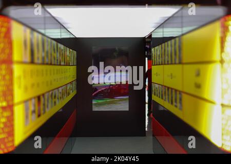 Monza, Italia. 09th set, 2022. Nel corso del 2022 Formula 1 Pirelli Gran Premio d'Italia - Gran Premio d'Italia - Libere, Campionato Formula 1 a Monza, Settembre 09 2022 Credit: Independent Photo Agency/Alamy Live News Foto Stock