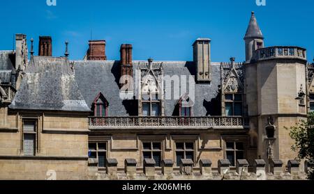 Museo Cluny - Museo Nazionale del Medioevo nel quartiere Latino, 5th ° arrondissement, Parigi, Francia Foto Stock