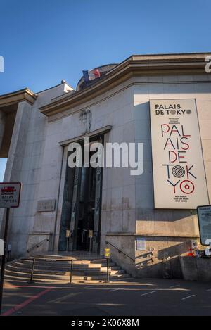 Palais de Tokyo, il Palazzo di Tokyo, un importante museo municipale dedicato all'arte moderna e contemporanea dei secoli 20th e 21st, Parigi, Francia Foto Stock