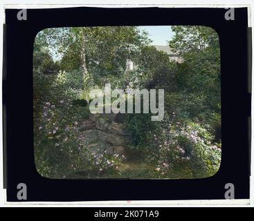 Casa di ghiaia non identificata, tra il 1915 e il 1935. Foto Stock